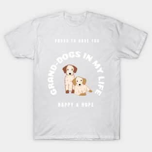 Proud Grand Dog Mother Of Two T-Shirt